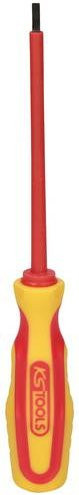 KS Tools ERGOTORQUE VDE Schlitz-Schraubendreher in Rot aus Stahl, 3mm - Bild 1