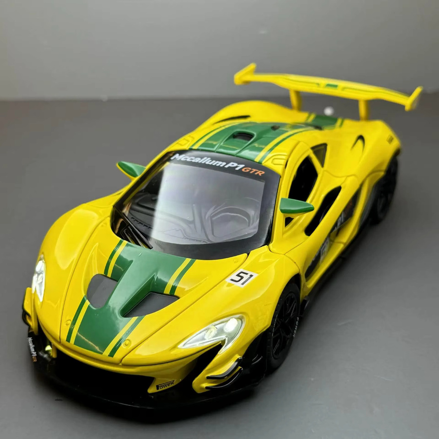 Maisto McLaren P1 GTR Supercar Modellauto, 1:22, Metall, mit Licht und Sound - Bild 6