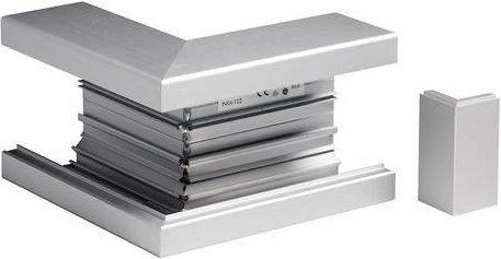 Schneider Electric Außeneck aus Aluminium in Silber - Bild 1
