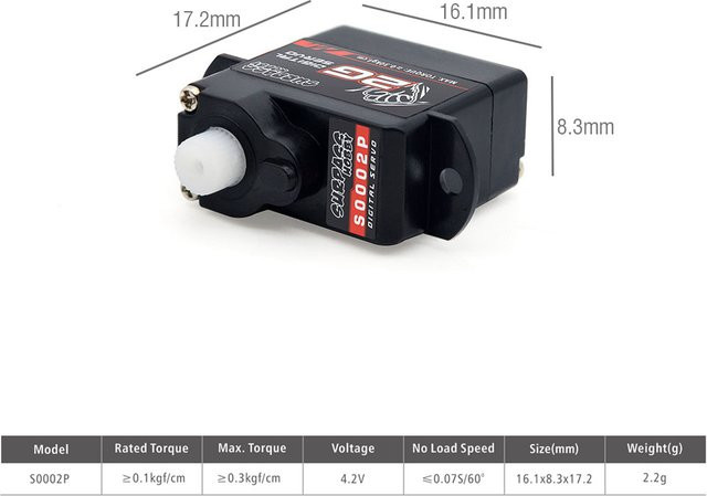 ÜBERTREFFEN HOBBY RC Digital Servo, RC Teile - Bild 1