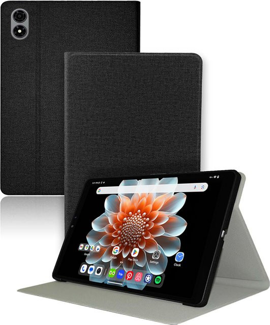 Schlanke Klappbare Schutzhülle für Alldocube iPlay 70 Mini Pro 8.4 Zoll und 70 Mini Ultra 8.8 Zoll aus Premium PU und TPU in Blau - Bild 1