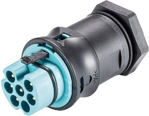 Wieland Electric 96.162.2253.6 Geräteanschluss in Turquoise und Multicolour - Bild 1