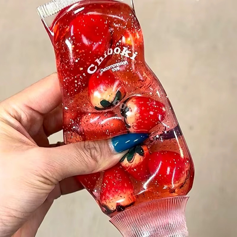 Hot Toys Zahnpasta-förmige Squishies, Weiche Langsam Zurückfedernde Quetschspielzeuge, Stressabbau-Fidget-Spielzeug - Bild 3