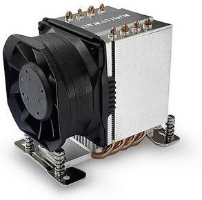 Dynatron A55 CPU-Luftkühler mit Lüfter für AMD SP6 und AMD TR5 in Silber - Bild 1