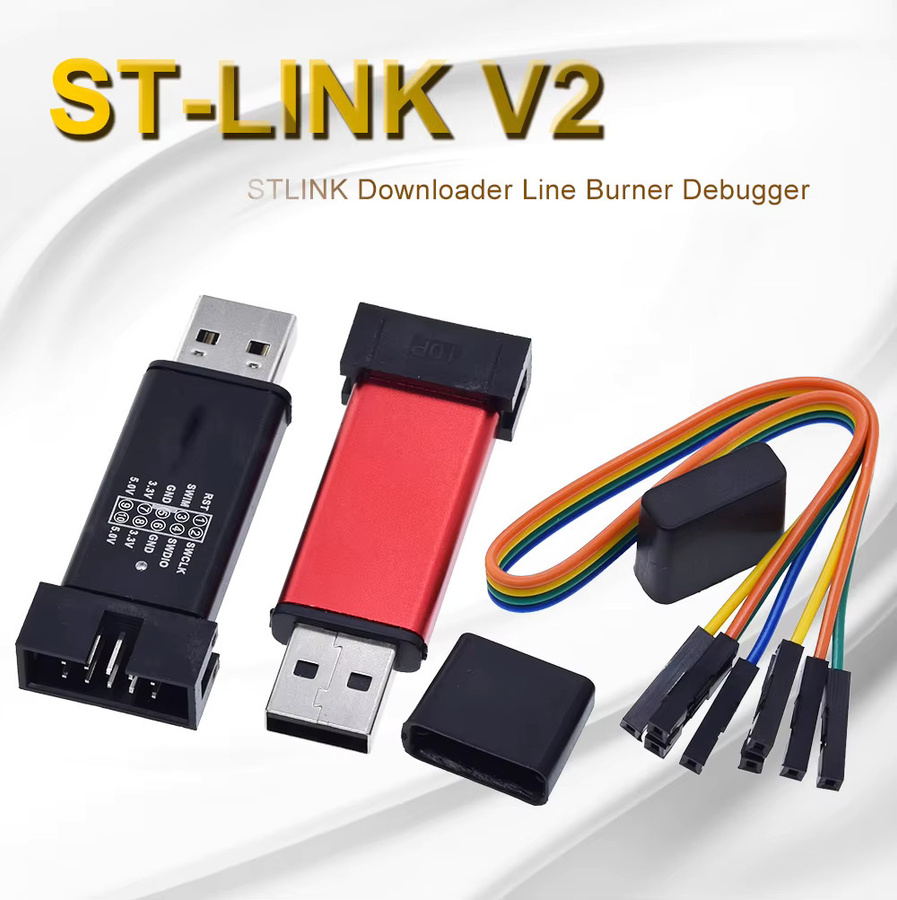 ST-Link V2 Mini Programmierer für STM8 und STM32 Module mit Abdeckung A41 für Arduino - Bild 2