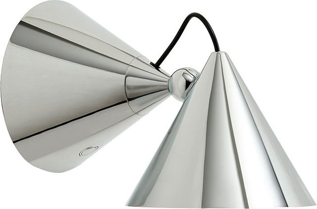 Tom Dixon Pose Surface LED-Wandleuchte in Silber, dimmbar, warmweiß 2700K - Bild 1