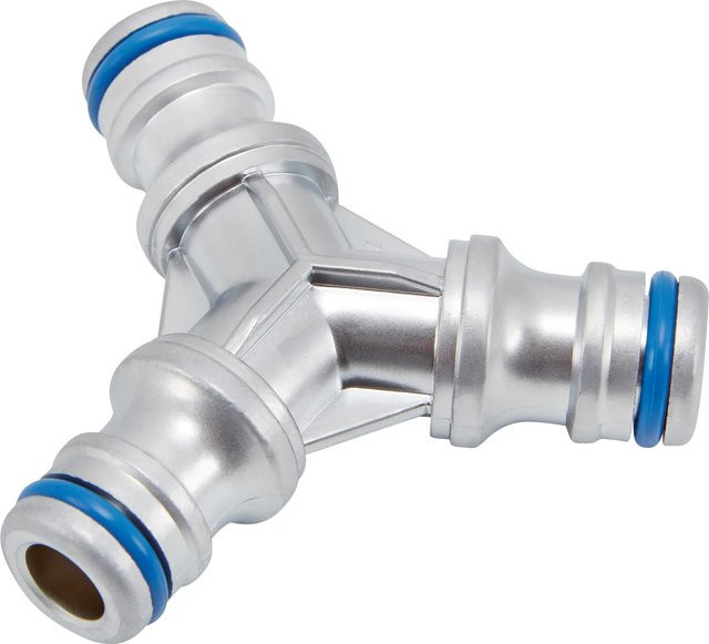 LUX-TOOLS Y-Stück aus Metall in Silber/Mehrfarbig - Bild 1