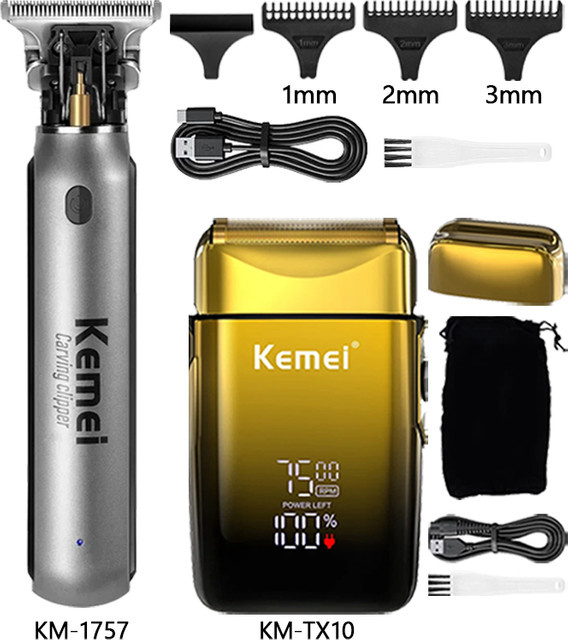 Kemei Haarschneidemaschine Set, Unisex - Bild 1