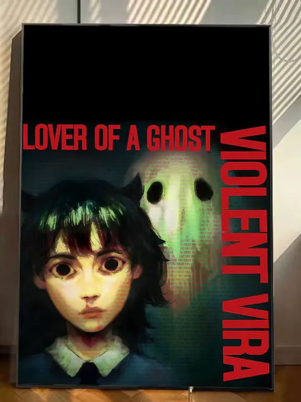 VIOLENT VIRA Ghost Posterdruck Porträt auf Papier, mehrfarbig, B: 21 cm, H: 30 cm - Bild 7