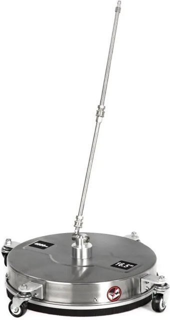 DeTec Flächenreiniger für Hochdruckreiniger in Silber, Durchmesser: 42 cm - Bild 1