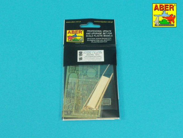 Pz.Kpfw. I, Ausf.A/B (Sd.Kfz. 101) Tool & Equipment holders, Zubehör, 1:16, Metall - Bild 1