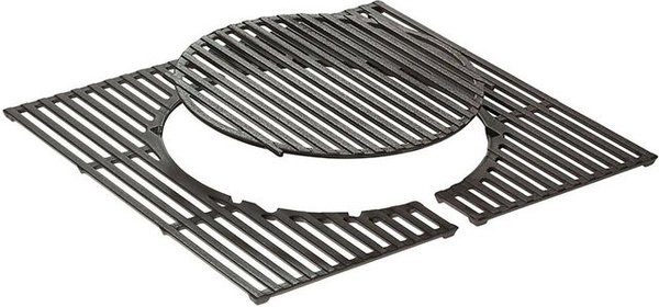 Enders Switch Grid Gussrost aus Gusseisen für Elektrogrill eFlow und eFlavour, Schwarz