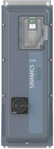 Siemens Frequenzumrichter 6SL4113-2KQ16-2BF0 in Grau - Bild 1
