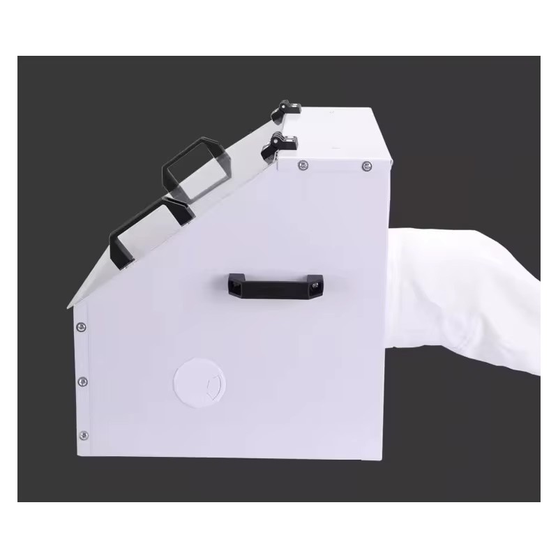 Staubschutzbox für Schleifarbeiten und Polieren in Weiß - Bild 5
