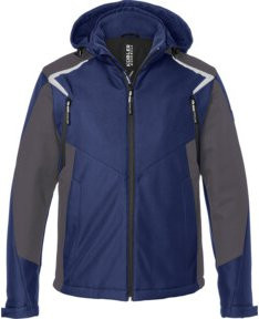 Kübler Softshell Jacke BODYFORCE Winter dunkelblau/anthrazit Größe XXL - Bild 1