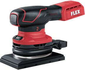FLEX Akku-Schwingschleifer OSE 2-80 18-EC C in Rot mit 18V Akku-Technologie - Bild 1