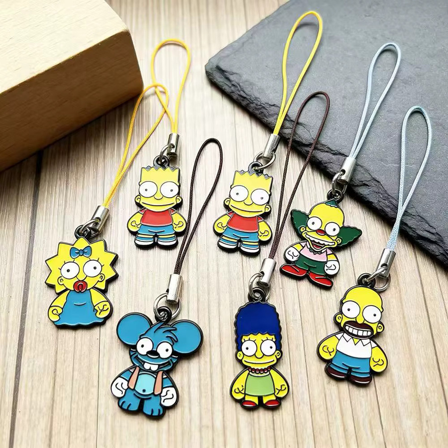 The Simpsons Schlüsselanhänger-Set, Bunt, Damen - Bild 3