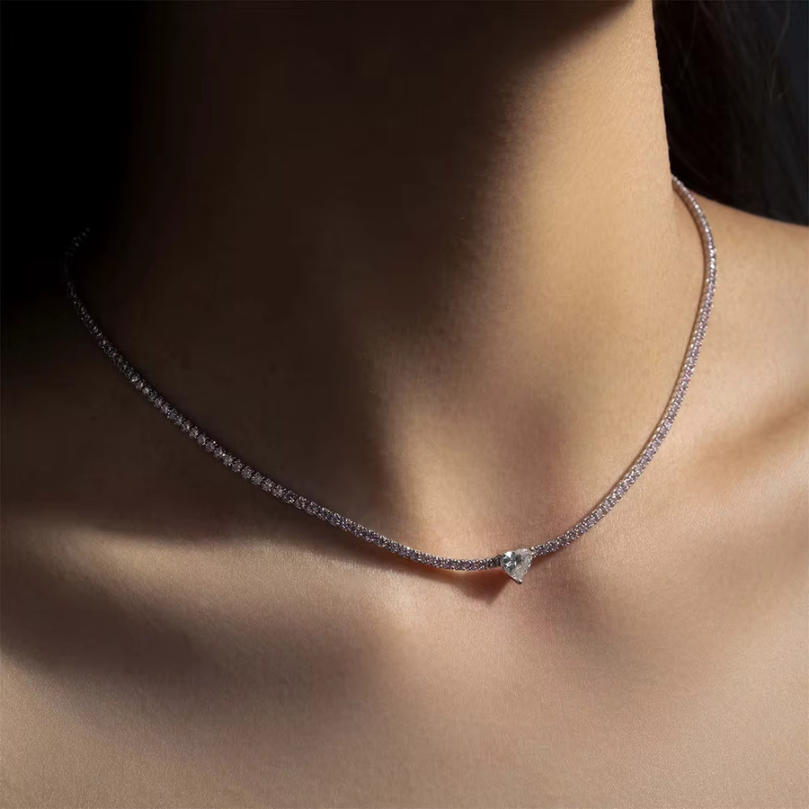 KUTPF Halskette, 925 Silber, Diamant, Damen - Bild 2