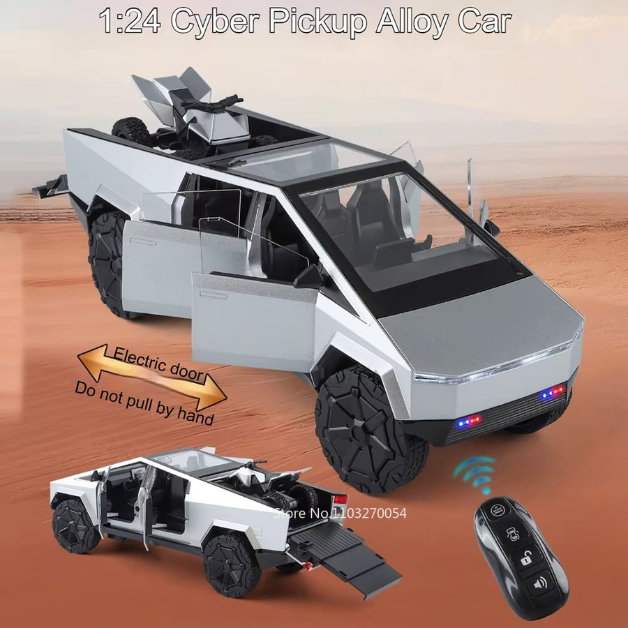 MAKEDA Pickup VS680 Miniaturmodell, Maßstab 1:24, mit Sound und Licht - Bild 4