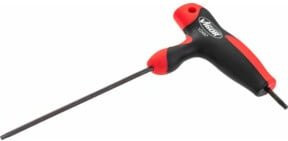 Vigour T-Griff Sechsrund-Schraubendreher T 10 in Rot mit 100 mm Klingenlänge - Bild 2