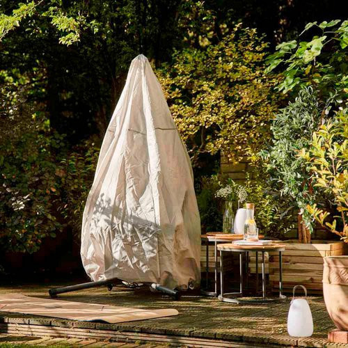Siena Garden Schutzhülle für Yobaya Hängekorb mit Active Air System, Grau, Ø 115 cm x H 203 cm - Bild 2