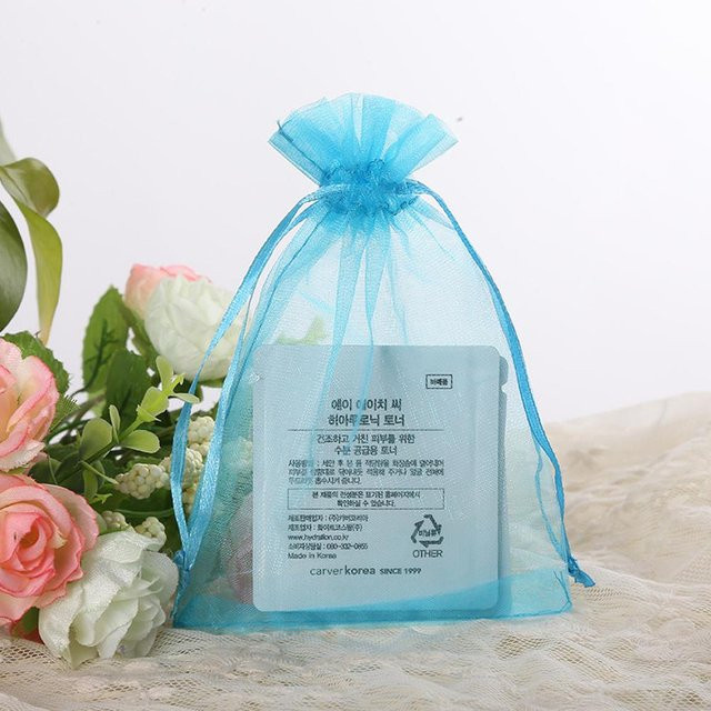 YC Direct Pflanzenschutz Netze für Obst und Gemüse in Blau, 50 Stück, B: 15 cm, H: 20 cm - Bild 1