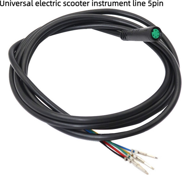 Datenkabel Dashboard Controller 5pin oder 6pin für M4 und M4 Pro E-Scooter Ersatzteil in Schwarz - Bild 1