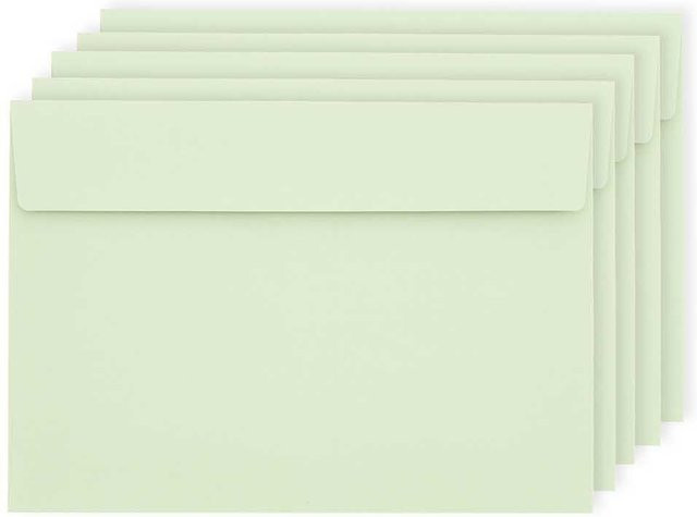 Rico Design Paper Poetry Luxury Umschläge C6 Salbeigrün - Bild 1