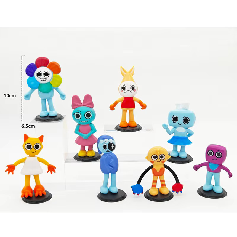 Bandai Dandy's World Actionfiguren, 8-teiliges Set, PVC-Modell - Bild 4