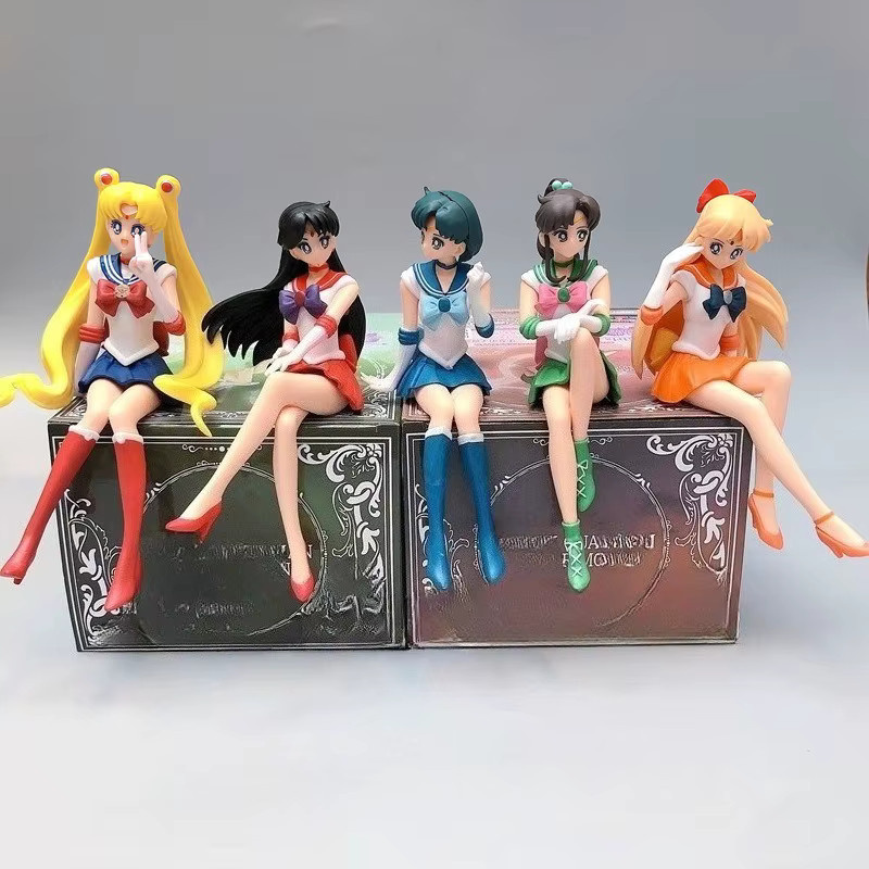 Bandai Sailor Moon Hino Rei Figur, PVC-Puppe, 13,5cm - Bild 2