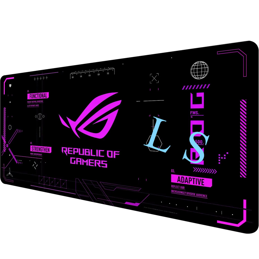 Große Gaming-Mauspad Schreibtischunterlage XXL in Multicolour B/T: 90 cm x 40 cm - Bild 4