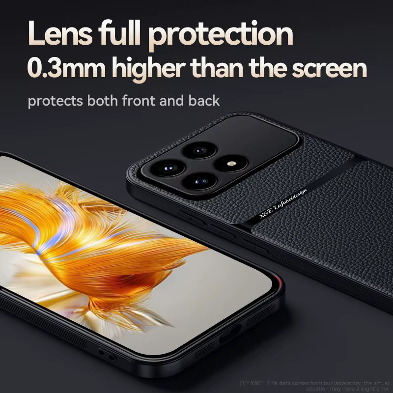 Magnetische Leder-Schutzhülle für Xiaomi Mi Poco F8 Ultra 5G und Poco F8 Pro - Bild 3