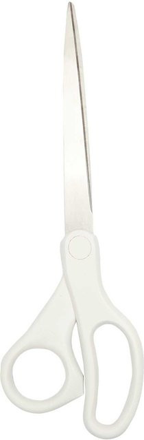 Rico Design Universal Schere mit Softgrip in Weiß, Länge: 22,5 cm - Bild 1