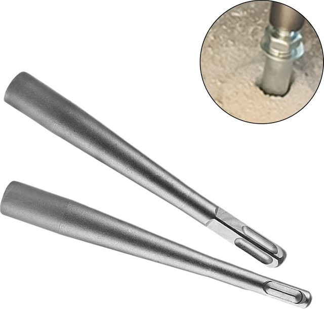 DAZZLEEX SDS Schlagbolzen aus Stahl für elektrische Hämmer, Farbe: Silber - Bild 1