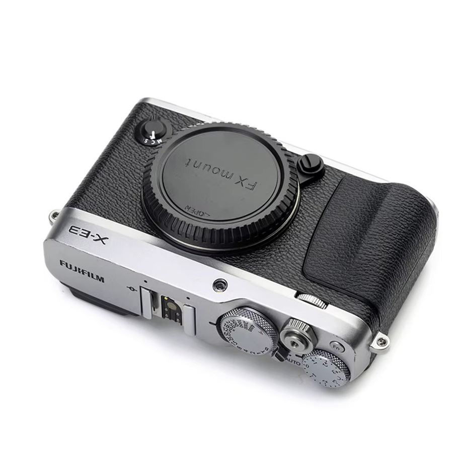 Fujifilm Kamera-Zubehör Set: Kamera-Gehäuseabdeckung und Objektivrückdeckel in Schwarz für Fujifilm X-Serie Modelle wie XT5, XT4, XT3, XH2S, XS20 und weitere - Bild 3
