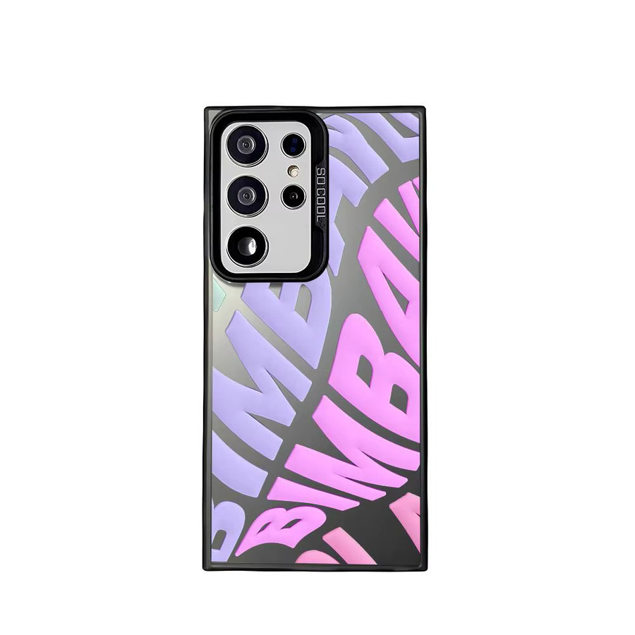 Silikon Handyhülle mit Spanien Brief Design für Samsung Galaxy S25 S24 S23 S22 S21 S20 Ultra in Silber und Bunt - Bild 4