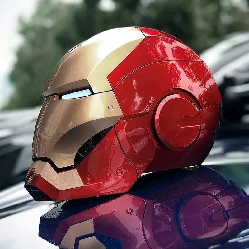 Hot Toys Marvel Iron Man Elektrohelm, leuchtend, mehrteiliges Modell - Bild 5