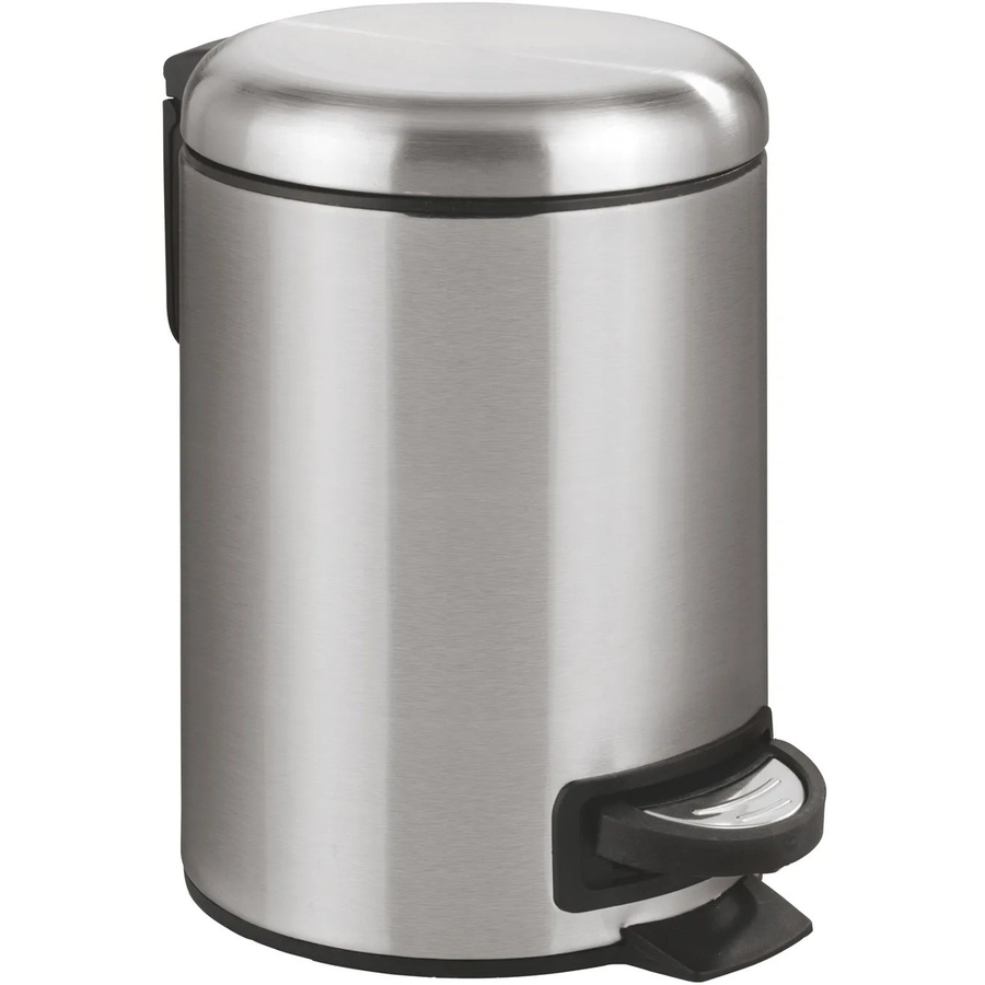 Wenko Tretmülleimer Leman Easy Close in Edelstahl Silber 3 Liter - Bild 2