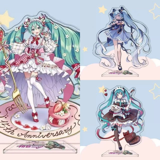 Bandai Hatsune Miku Acryl-Standfigur, Einzelfigur, 10cm - Bild 1