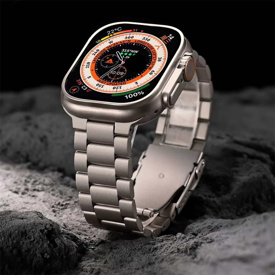 jansin Uhrenarmband Edelstahl, Silber, Unisex - Bild 4