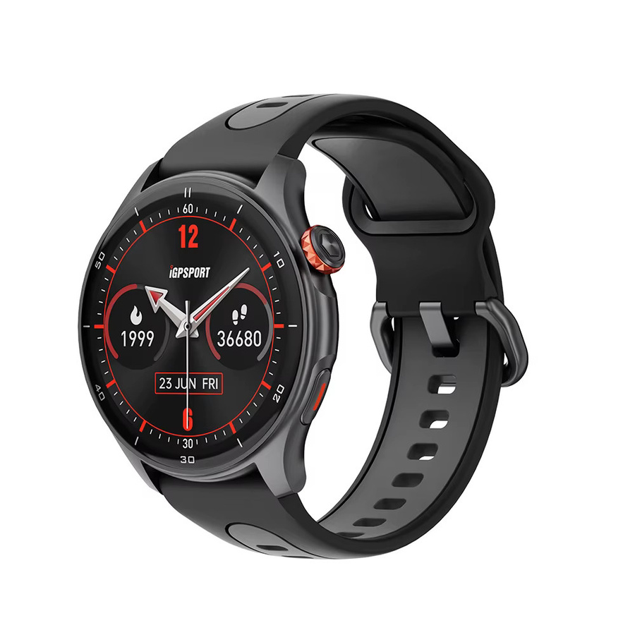 IGPSPORT Smartwatch, GPS, Schwarz, Silikon - Bild 7