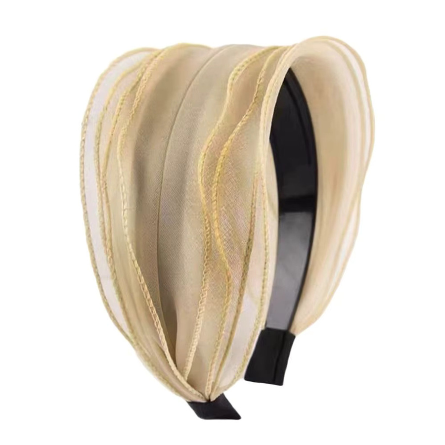 Haarreifen Organza-Garn, Damen - Bild 3