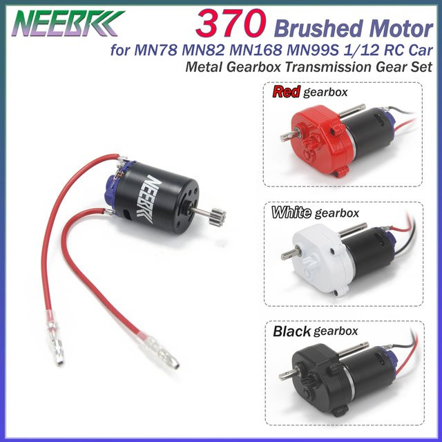 NeebRC 370 Bürstenmotor Metallgetriebe, Zubehör, 1:12 - Bild 1
