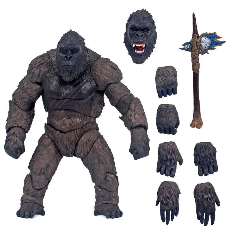 Bandai SHF King Kong Gorilla, Actionfigure, bewegliche Vinyl Figur - Bild 2
