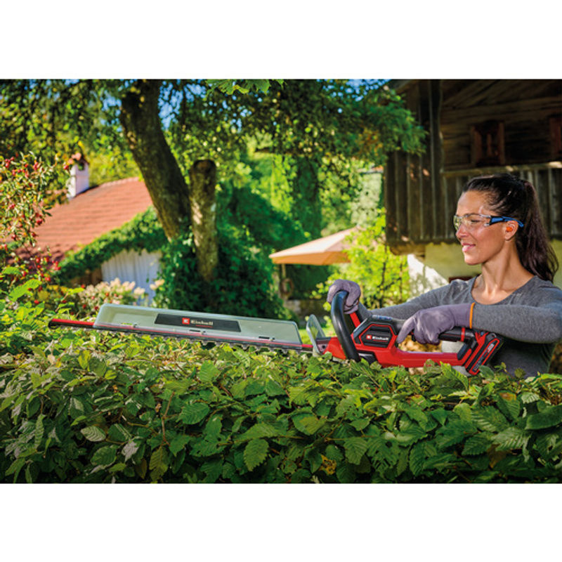 Einhell Professional Power X-Change GP-CH 18/61 Li BL-Solo Akku-Heckenschere mit abnehmbarem Schnittgutsammler, 18V Li-Ion, 670 mm - Bild 3