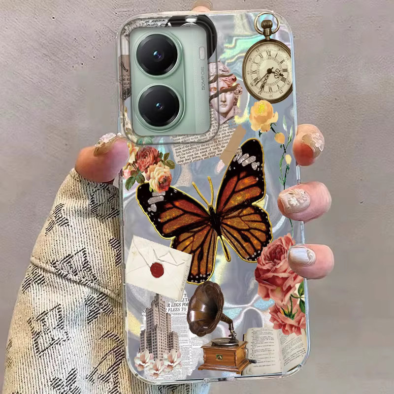 Retro Collage Gothic Handyhülle für Xiaomi Poco X7 X6 X5 M6 Pro X3 NFC M5S C75 C71 C65 C61 in Multicolour mit mittelalterlichem Kunstdesign - Bild 1