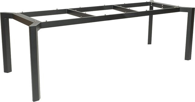 Stern Tischgestell Penta Aluminium anthrazit mit Nivelliersystem B/T: 220 x 100 cm - Bild 1
