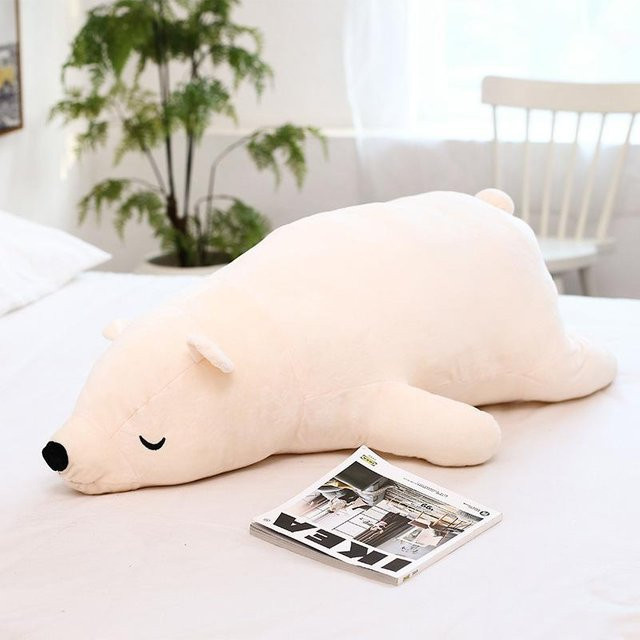 Kidsly Eisbär Plüschpuppe, weiß, 35cm - Bild 1