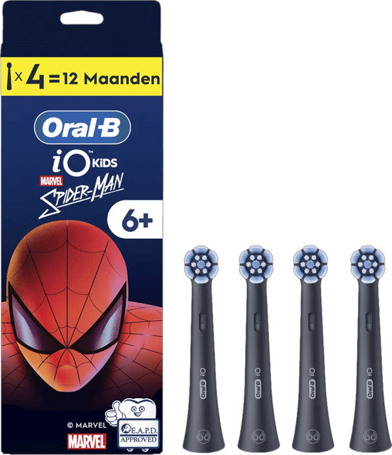 Oral-B iO Sanfte Reinigung Spiderman, 4 Stück, Kinder, multicolour - Bild 1