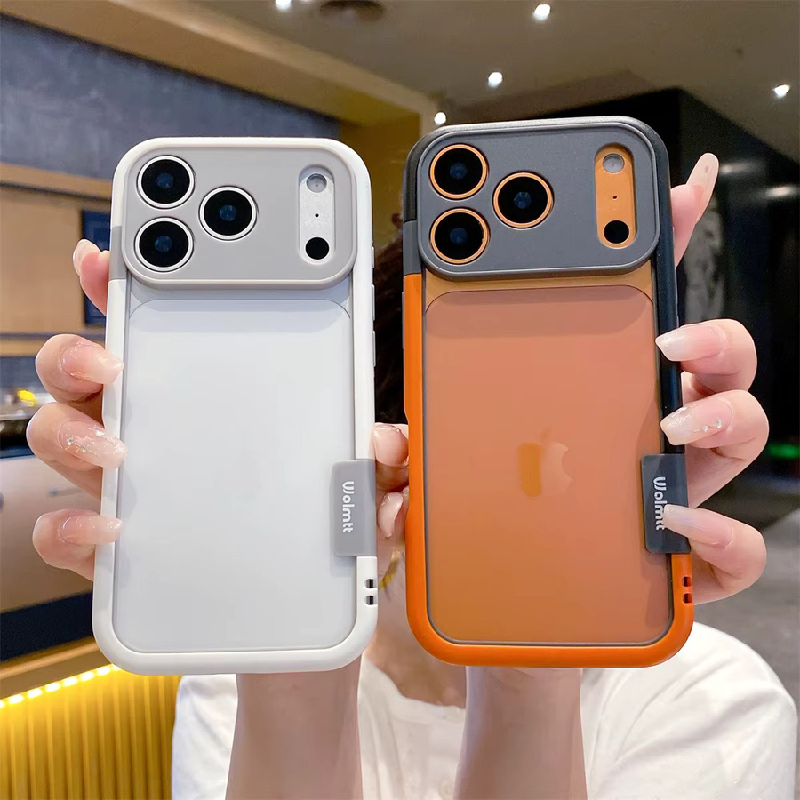 BeisFun Handyhülle mit koreanischem Kontrastfarben-Design für iPhone 17 Air, 16 E, 15, 14, 13 Pro Max Plus Mini, Schwarz, mit Linsenschutz und Stoßschutz - Bild 2